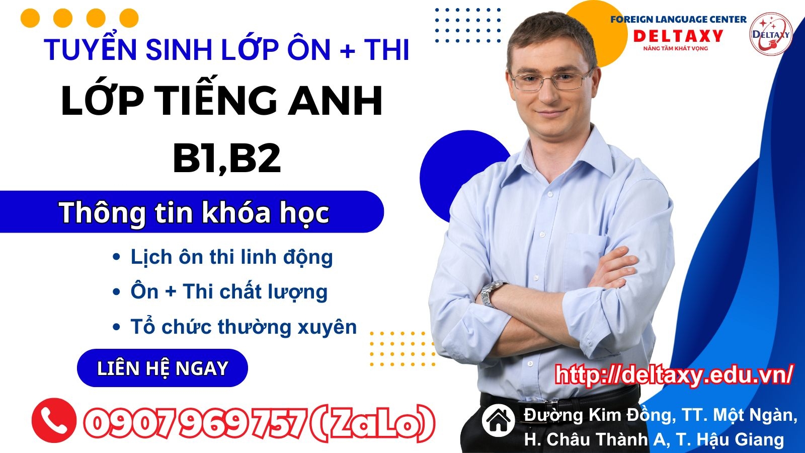 CHỨNG CHỈ B1,B2 VSTEP VỚI DELTAXY CHỨNG CHỈ B1,B2 VSTEP VỚI DELTAXY