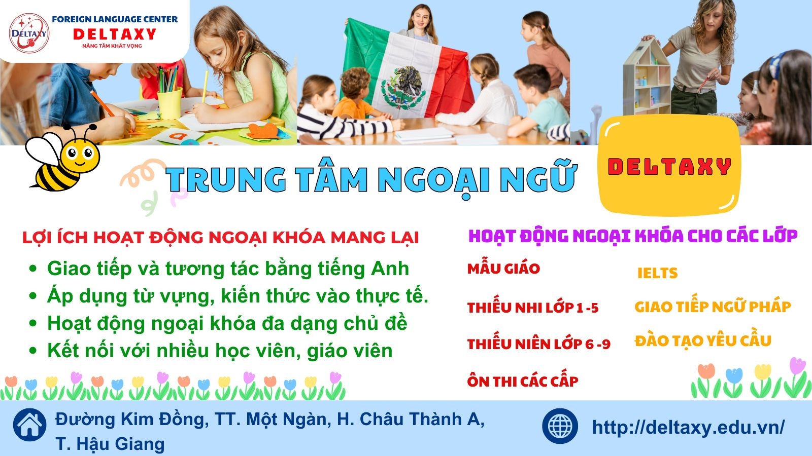 KHOÁ HỌC TẠI TRUNG TÂM NGOẠI NGỮ DELTAXY KHOÁ HỌC TẠI TRUNG TÂM NGOẠI NGỮ DELTAXY